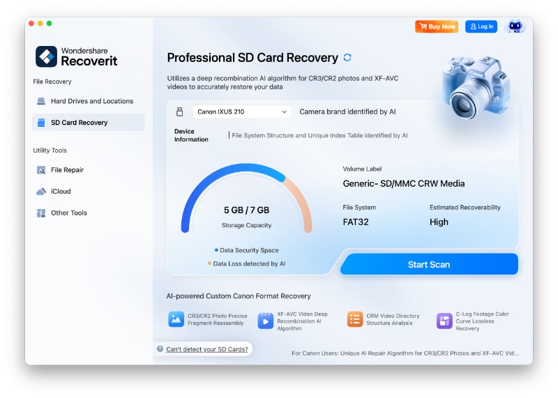 Mac SD card recovery