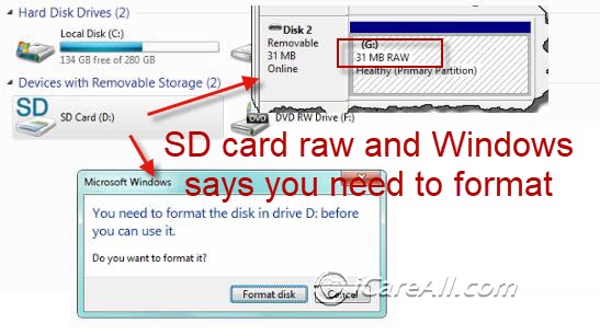 SD card prevention habits