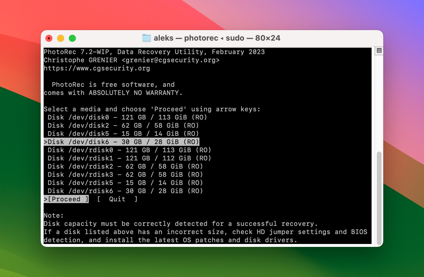 Windows SD card recovery
