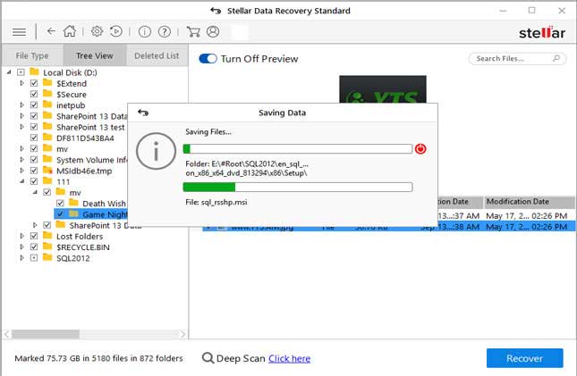recovery software checklist