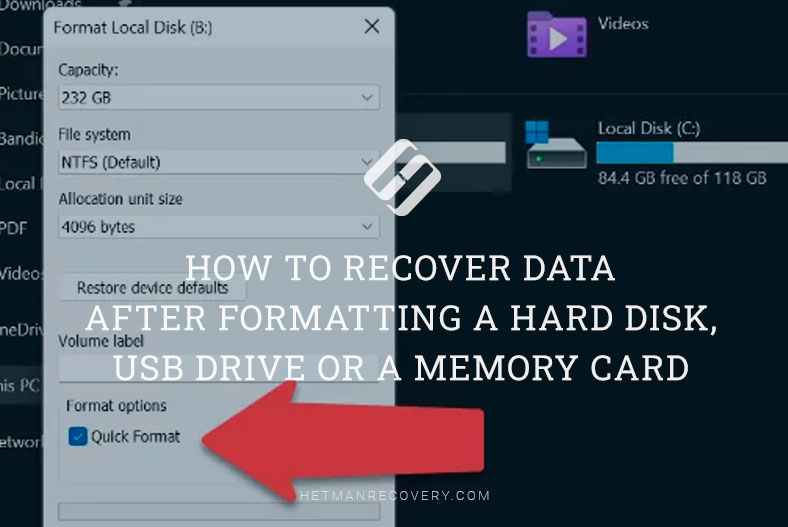 recovery software steps